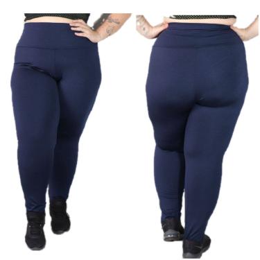 Imagem de Calça legging Flanelada Feminina - Legg Suplex Peluciada Plus Size
