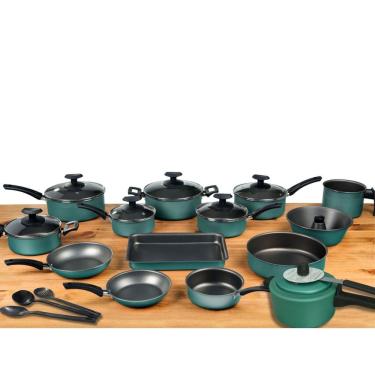 Imagem de Conjunto Panelas 17 Pc Antiaderente com Panela Pressão