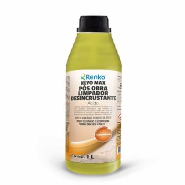 Imagem de Klyo Max Limpador Desincrustante Ácido 1L Renko Pós Obra 1 l