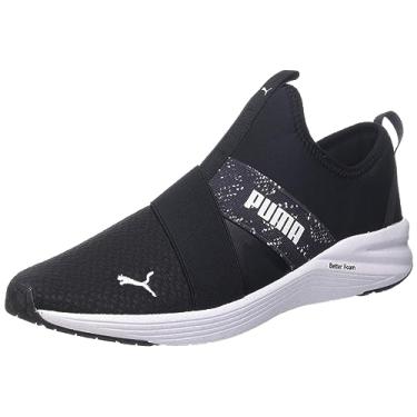 Imagem de PUMA Better Foam Prowl Tênis masculino sem cadarço, Preto/branco, 7