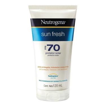 Imagem de Protetor Solar Neutrogena Fator 70 Sun Fresh 120ml