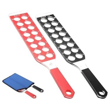 Imagem de Conjunto de lentes de retinoscopia óptica com 32 lentes, Réguas De Esquioscopia, equipamento oftálmico de optometria com lente retinoscópica com Estojo