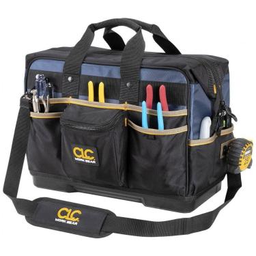 Imagem de Bolsa de Ferramentas Organizadora com 13 Compartimentos, CUSTOM LEATHERCRAFT PB1553, Preto