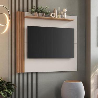Imagem de Painel para Tv 55 Polegadas com Detalhe Ripado Texas - j carvalho
