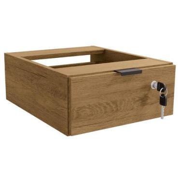 Imagem de Gaveteiro com 1 Gaveta em MDP Kappesberg Freijo