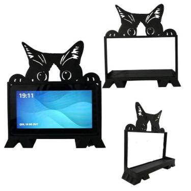 Imagem de Suporte de Alexa Echo Show 5 - 2ª Geração - Gato mod I - Espaço 3d