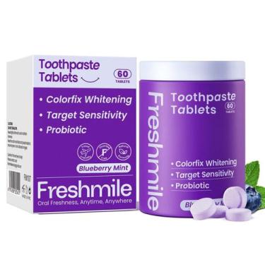 Imagem de Comprimidos de creme dental Freshmile Whitening Nano-Hidroxiapatita