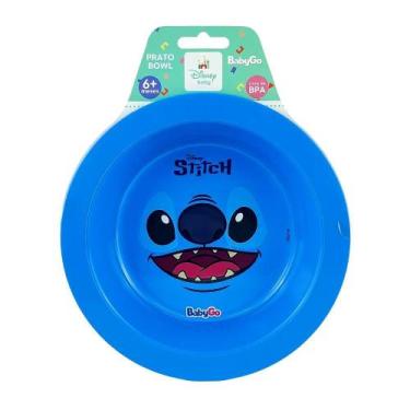 Imagem de Prato Bowl Infantil Temático Stitch Unissex 450ml - BABYGO