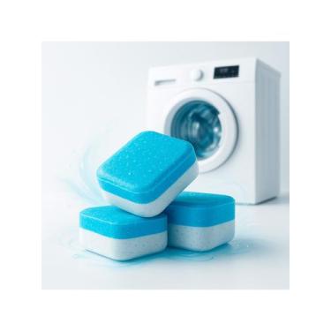 Imagem de Pastilhas de Limpeza para Máquinas de Lavar Roupas e Louças com Ação H