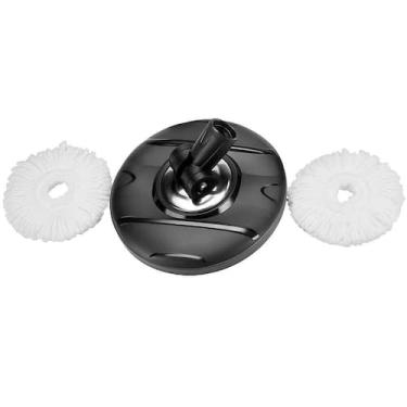 Imagem de Kit Base com 2 Uni de Refil Microfibra Mop 360 Perfect Original