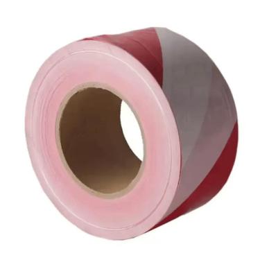 Imagem de Fita Zebrada 0,70Mm X 100 Metros Isolamento Proteçao Area