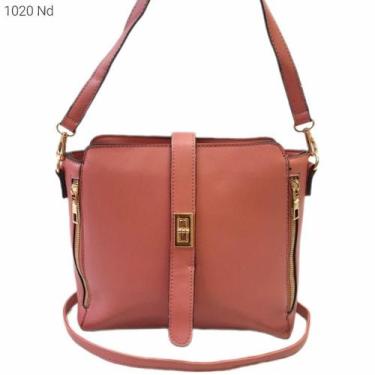 Imagem de Bolsa Feminina Transversal / Ombro 1020 - H2 Bolsas, Nude