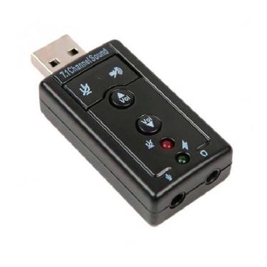 Imagem de Adaptador de Som USB 7.1 Canais XT2028 XTRAD
