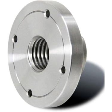 Imagem de Placa Frontal De Torno De Madeira, Mandril De Torno, 2 3 4 6 Placa Frontal De Torno De Madeira, Flange De Mandril De Torno De Madeira Com Rosca De Aço Prateado Para Acessório, 75mm 1inchx8tpi