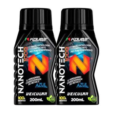 Imagem de Kit 2 Nanotech 1000 Condicionador De Metais Original Koube 200ml