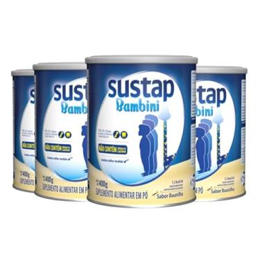 Imagem de SUSTAP BAMBINI BAUNILHA 400 g - 4 unidades