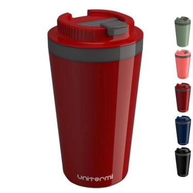 Imagem de Copo Térmico Minas 400 ML com Tampa Parede Dupla Multiuso Squeese Unit
