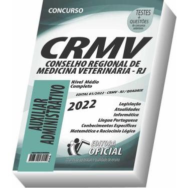 Imagem de Apostila Crmv Rj - Auxiliar Administrativo - Curso oficial