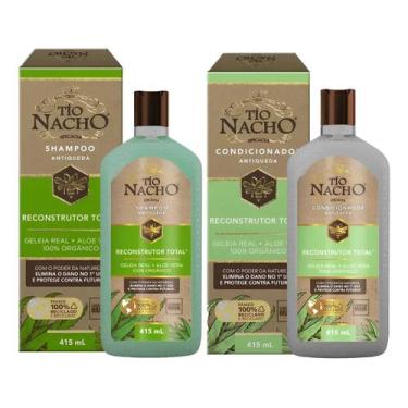 Imagem de Kit Tio Nacho Shampoo & Condicionador Reconstrutor 415mL