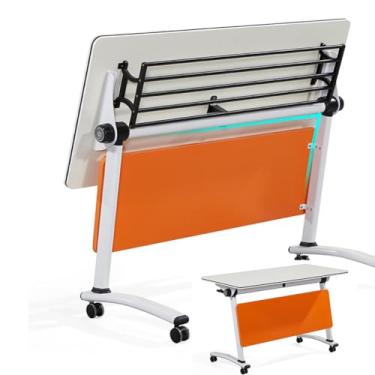 Imagem de JYXYXSCP Escrivaninha de computador, mesa de trabalho de escritório para estudantes e trabalhadores, mesa de laptop, para quarto, casa, escritório (140 x 50 x 75 cm)