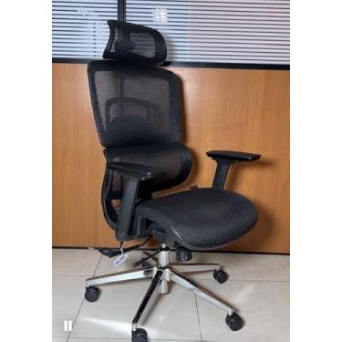 Imagem de CADEIRA PARA ESCRITÓRIO PRESIDENTE - PRETA - MAKKON - MK-946T