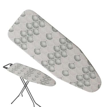 Imagem de Capa de tábua de passar roupa, almofada de tábua de ferro elástica | Tapete portátil de manga dobrável para apartamento, costura, colcha, lavanderia, dormitório, armário de viagem