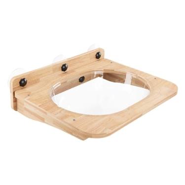 Imagem de Stgfyxgs Rede de Janela para Gatos, Móveis para Gatos, Cama Suspensa Estável E Compacta, para Dormir para Observar, Dormir, Brincar E Brincar