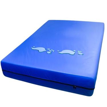 Imagem de Capa Protetora Colchão Protetor Impermeável Cama Solteiro Antixixi Antialérgico Antiácaro Macio Silencioso Não Esquenta Macio Hospitalar Resistente Antimofo Zíper (branco, 20cm)