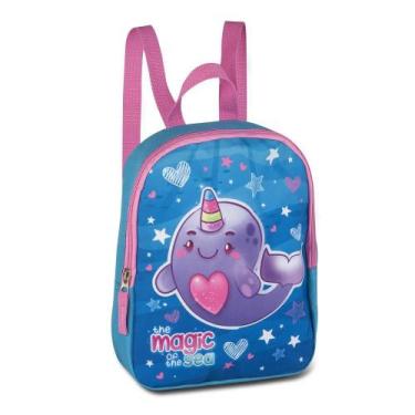 Imagem de Mini Mochila Menino E Menina Várias Estampas Escolar Passeio - Clio St