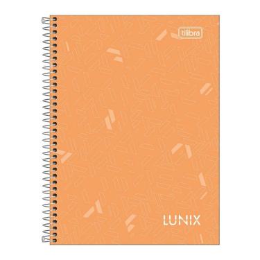 Imagem de Caderno Espiral Capa Dura 1/4 80 Folhas Lunix Tilibra Estampa 6