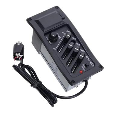 Imagem de simhoa Captador de Guitarra de Fácil Instalação, Versátil para Guitarras Acústicas, com Equalizador.