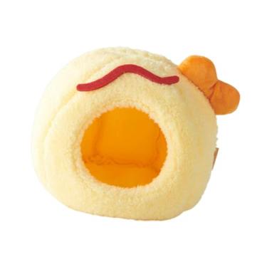 Imagem de Ｂｅｓｇａ Casinha de pássaros aconchegante e macia, de pelúcia, ideal para uso interno e externo, caverna de inverno para papagaios, rede, cama suspensa