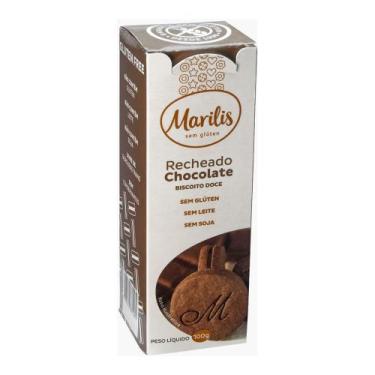 Imagem de Biscoito Sem Glúten Recheado Chocolate Marilis 100g