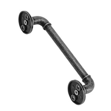 Imagem de aqxreight Maçaneta de Puxar Portão, Liga de Zinco, retrô, Base Redonda, Ferragens para Porta, Gaveta, Armário, Guarda-roupa, Prata retrô e um Serviço confiável. Largo Puxar Zinco de Premium é Feito