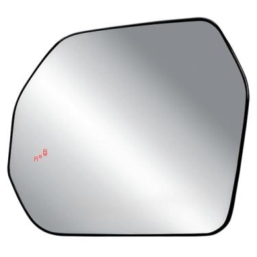 Imagem de Espelho retrovisor de porta do lado esquerdo do motorista de substituição aquecido e BLIS com placa traseira para Toyota Tundra 2022-2025