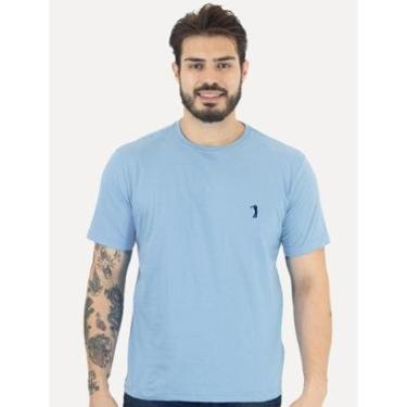 Imagem de Camiseta Aleatory Masculina Navy Icon Azul Ciano-Masculino