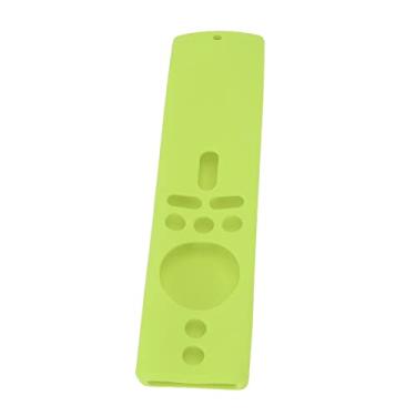 Imagem de GLOGLOW Capa de Silicone para Mi Box S, Capa de Controle Remoto Macia, Design Antiderrapante, Cabe No Controle Remoto Mi TV Stick, Fácil Acesso a Todos Os Botões (Verde Luminoso)