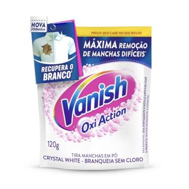 Imagem de Vanish Tira Manchas Sache 120G Crystal Wite Oxi. Action Roupa Branca