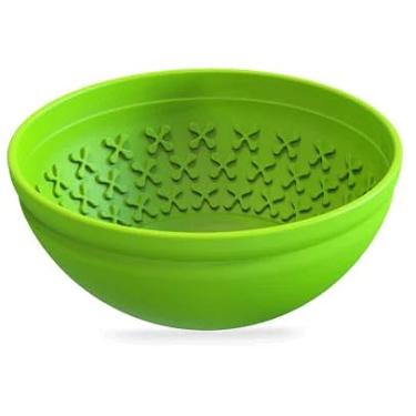 Imagem de Tigela de lambida Boredom Busterz para cães e gatos, 21 kg, verde