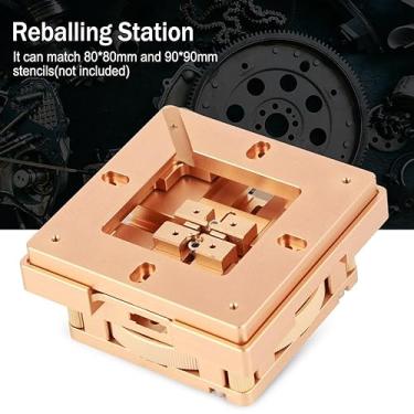 Imagem de Generic Kit de Solda Automática Eficiente de Estação de Reballing BGA para Retrabalho de Solda de Precisão, Adequado para Estênceis de 80 * 80 Mm Adequados para Profissionais