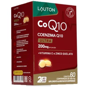 Imagem de Coenzima Q10 Ultra 200mg 60 comprimidos - Lauton