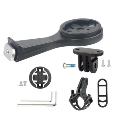 Imagem de Suporte extensor para guidão de bicicleta compatível com Tarmac SL7/SL8, adequado para ciclocomputadores Garmin IGPS, com 3 adaptadores de elevação em liga de alumínio para garfo.(Stand For GM B01B)