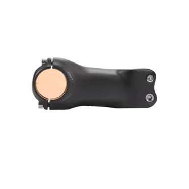 Imagem de Mesa de carbono preta fosca para bicicleta MTB, estrada ou mountain bike, 31,8 mm, compatível com guidões de 70/80/90/100/110/120/130 mm.(6 Degrees 80mm)