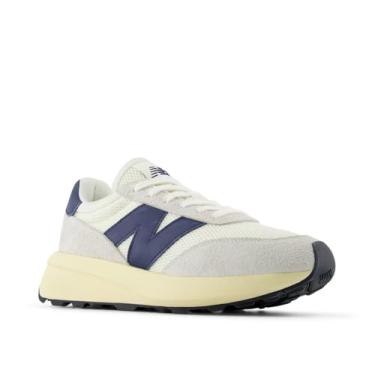 Imagem de New Balance Tênis unissex adulto 370, Nb azul marinho/sal marinho, 10 Women/8.5 Men