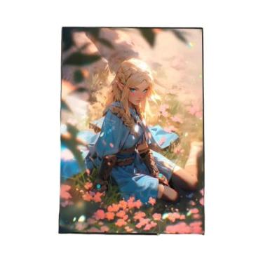 Imagem de Pôsteres E Adesivos De Arte De Zelda Link, Murais De Parede Para Decor