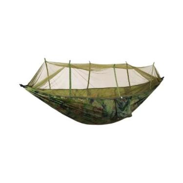 Imagem de Rede De Camping Para 2 Pessoas Com Mosquiteiro, Cama Suspensa Portátil