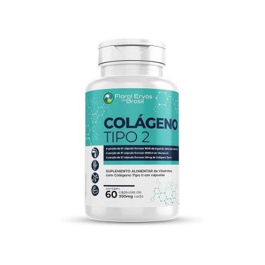 Imagem de Colágeno Tipo II com Mix de Vitaminas 60 cps Floral Ervas do Brasil-Unissex