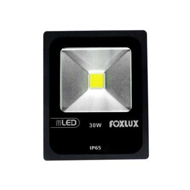 Imagem de Refletor Led 30w 6500k Ip65 - Foxlux - Corpo Alumínio - Driver Embutido - Bivolt