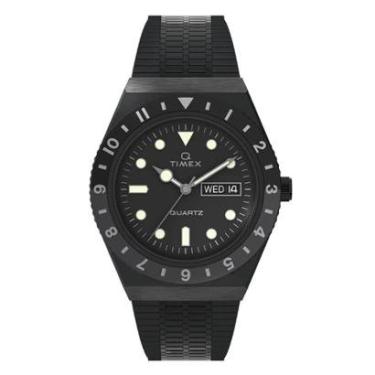 Imagem de Relógio Q Timex Day Date TW2U61600 Preto-Masculino