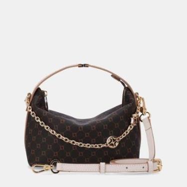 Imagem de Bolsa Tiracolo Pequena Monograma LL Mocca Luz da Lua-Feminino